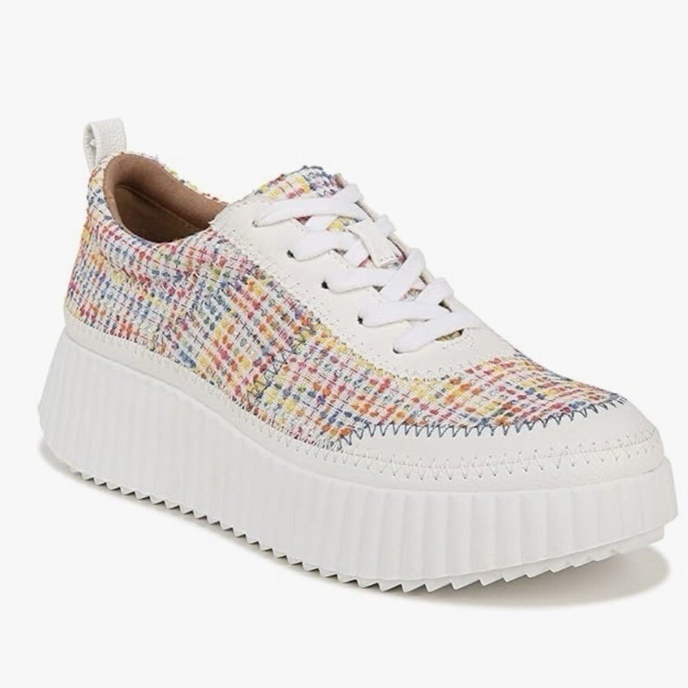 ZODIAC‎ Women's "Cooper" Sneakers Tweed Multicolor Fabric Womens Size 8.5 Shoes